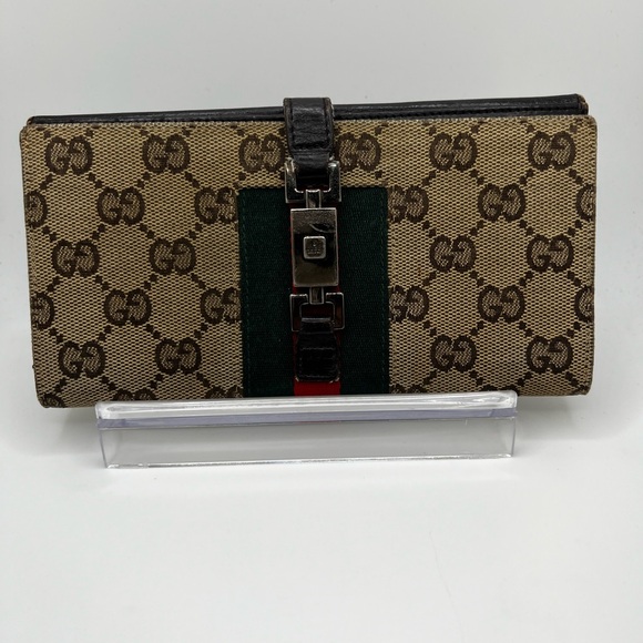 Gucci Handbags - GUC Gucci Guccissima Sherry Long Wallet